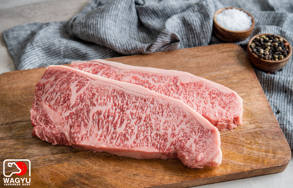 A5 Hokkaido Striploin | A5 Hokkaido Wagyu | A5 Japanese Wagyu Beef Striploin Steaks | Authentic Japanese Wagyu Beef | The Wagyu Shop