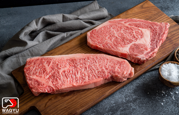 A5 Japanese Wagyu Beef Striploin and Ribeye Steaks | Authentic Japanese Wagyu Beef | The Wagyu Shop