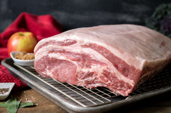 Natural Berkshire Pork Kurobuta 8-Bone Rack | The Wagyu Shop