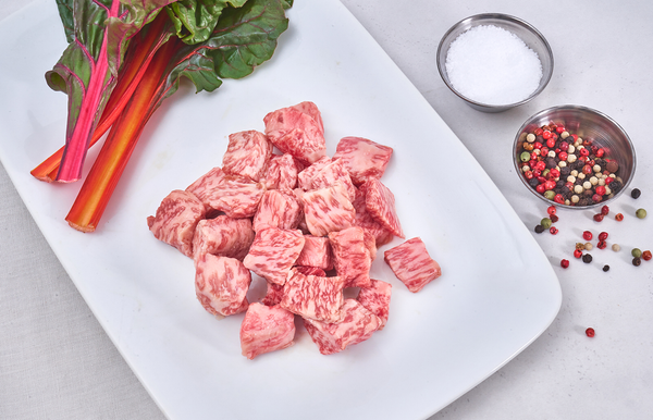 Miyazakigyu | A5 Wagyu Beef Steak Cubes- Premium Loin (2 pkgs)