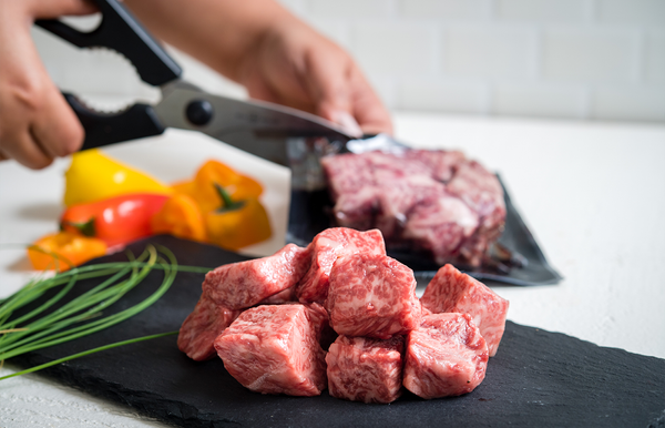 A5 Wagyu Beef Steak Cubes | A5 Japanese Wagyu Beef | Buy A5 Steak Bites | The Wagyu Shop