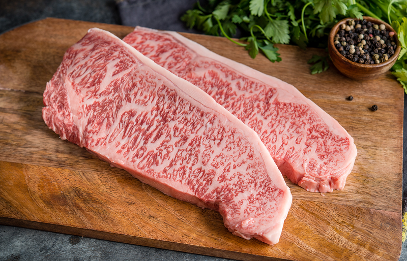 A5 Japanese Wagyu Beef Striploin Steaks | Authentic Japanese Wagyu Beef | The Wagyu Shop