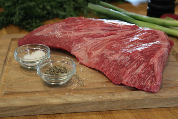 Spice-Rubbed Grilled Wagyu Tri Tip With Chimichurri