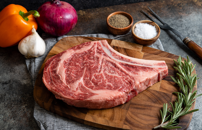 Natural American Wagyu Beef Bone-In Ribeye Steak