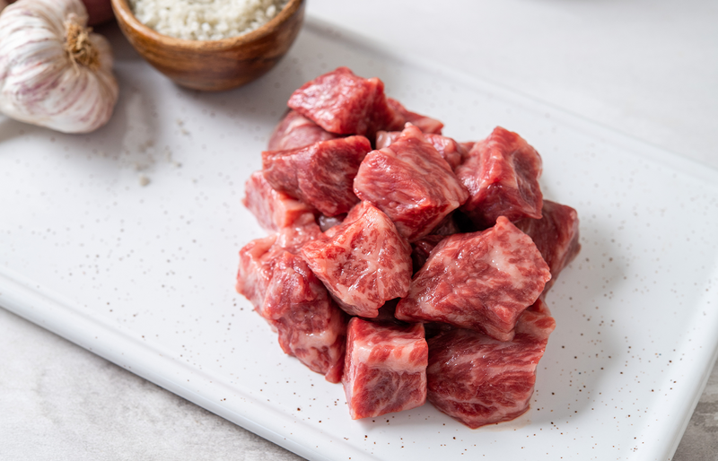 Miyazakigyu | A5 Wagyu Beef Steak Cubes- Premium Loin (2 pkgs)