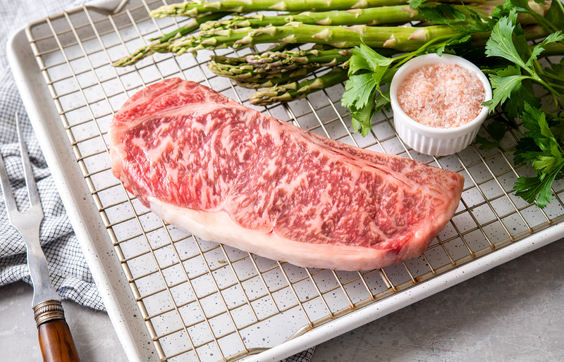 Olive Wagyu | A4 Wagyu Beef Striploin Steak
