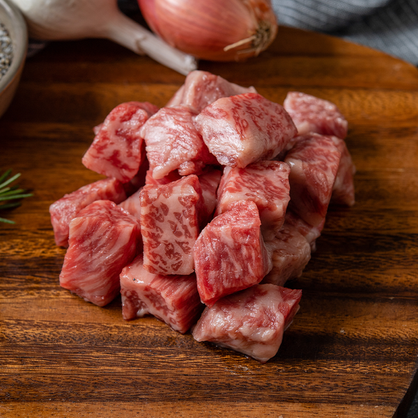 Miyazakigyu | A5 Wagyu Beef Short Rib Cubes ( 2 pkgs ) – The Wagyu