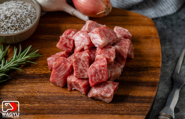 Cooked Rib Cubes Miyazakigyu | A5 Wagyu Beef Short Rib Cubes ( 2 pkgs ) – The Wagyu Shop
