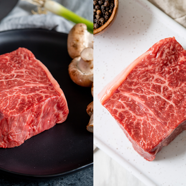 A5 Japanese Wagyu Sirloin Duo