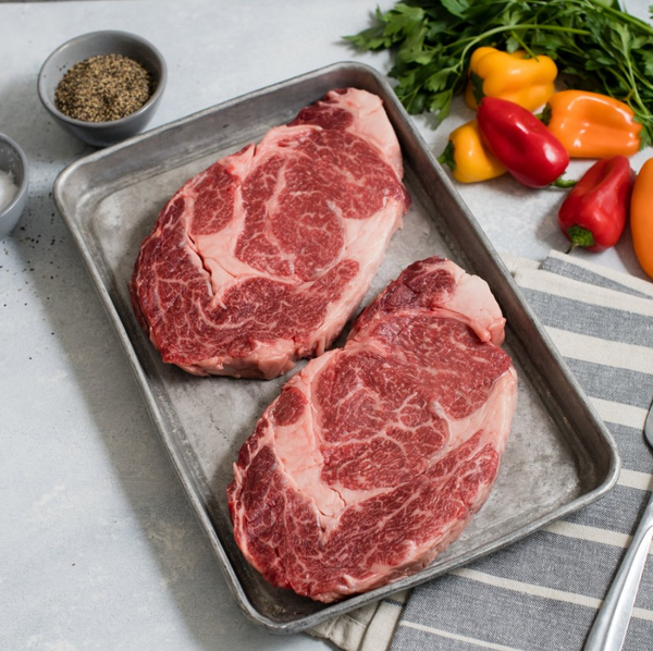 American Wagyu Beef Portioned Ribeye Steaks