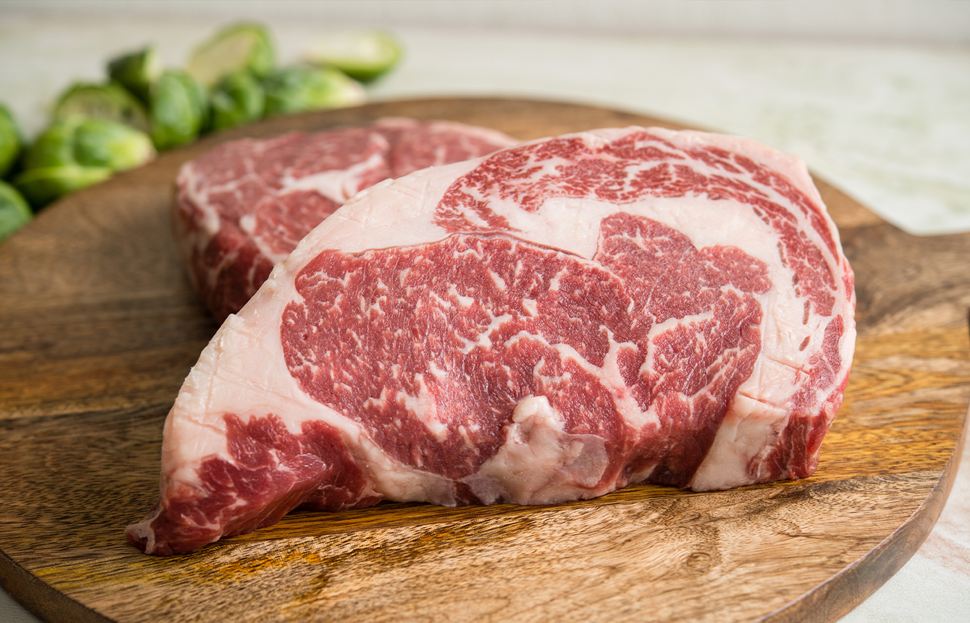 USDA Prime Angus Boneless Ribeye Steaks (2 PCS) | The Wagyu Shop