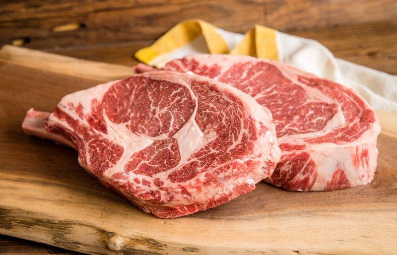 USDA Prime Angus Cowboy Steak | Prime Bone In Ribeye Cowboy Steak | The Wagyu Shop